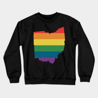 Ohio State Rainbow Crewneck Sweatshirt
